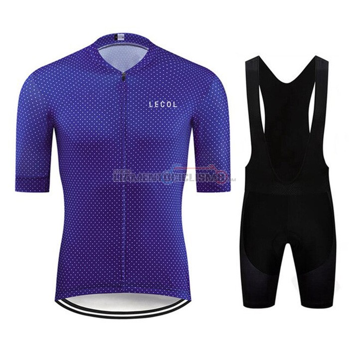 Abbigliamento Ciclismo Le Col Manica Corta 2020 Spento Fuxia